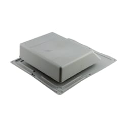 Air Vent 14.9 in. H X 16.5 in. W X 28 in. L X 9 in. D Gray Plastic Roof Vent