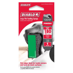 Diablo 5 in. L X 3 in. W X 1 in. 180 Grit Ultra Fine Flat Surface Sanding Sponge