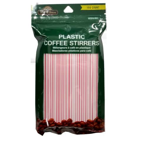 Fill 'n Brew Red Plastic Coffee Stirrers - Ace Hardware