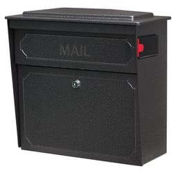 Mail Boss Townhouse Modern Galvanized Steel Wall Mount Galaxy Locking Mailbox