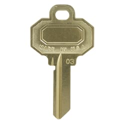 Hillman Baldwin House/Office Universal Key Blank Single