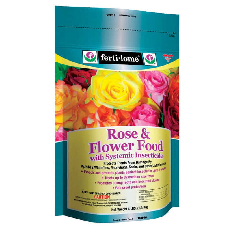 FertiLome Rose and Flower Food with Systemic Insect Killer Granules 4