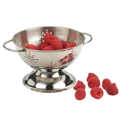 RSVP International Endurance Silver Stainless Steel Colander 1 pt