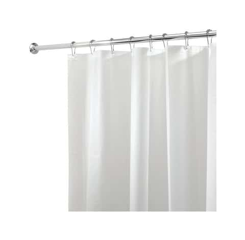   Basics 8-Gauge PEVA Shower Curtain or Liner