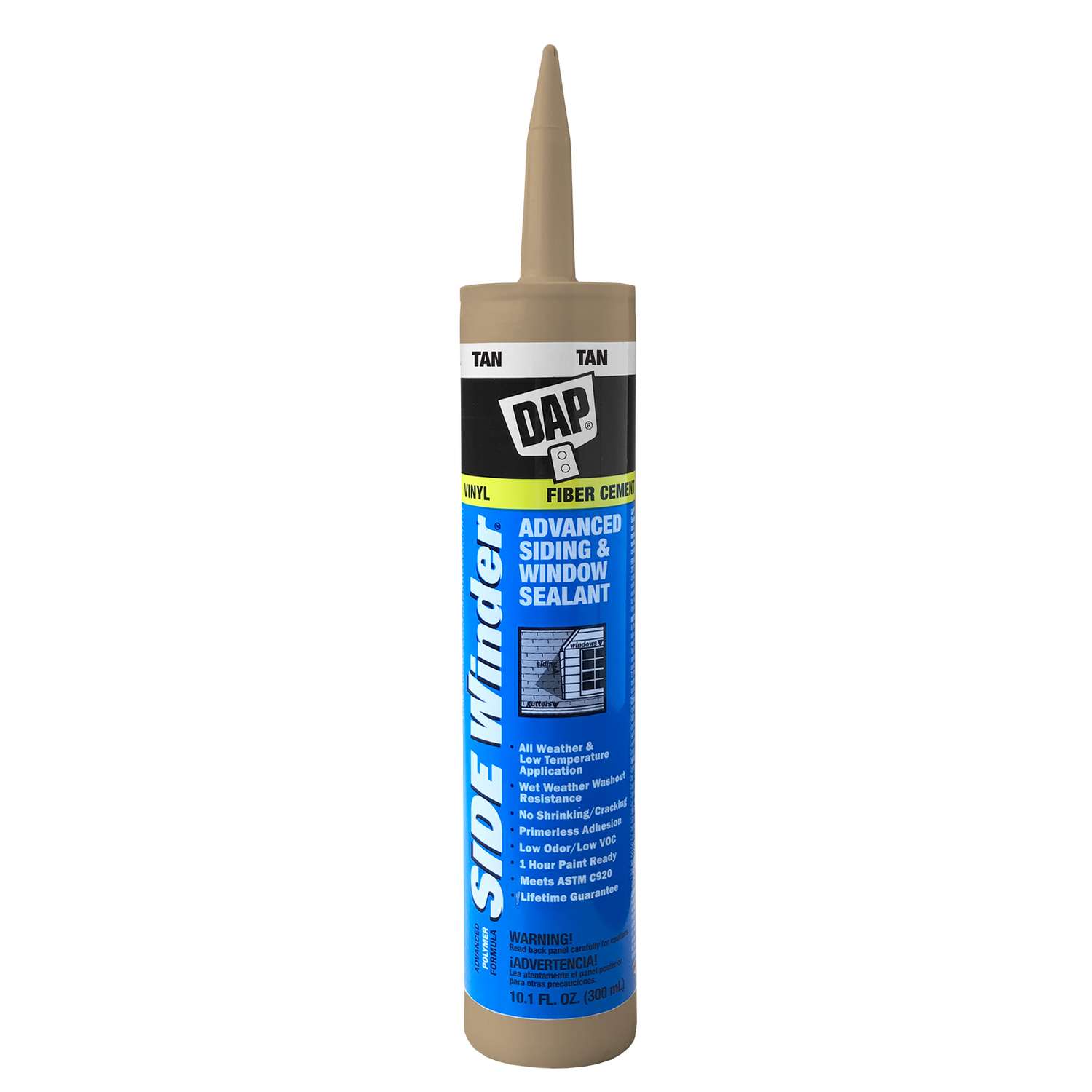 DAP Sidewinder Tan Polymer Advanced Siding and Window Waterproof ...