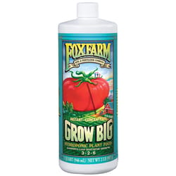 FoxFarm Grow Big Liquid Hydroponic Plant Food 1 qt