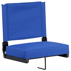 Flash Furniture Blue Fabric Contemporary Stadium Chair