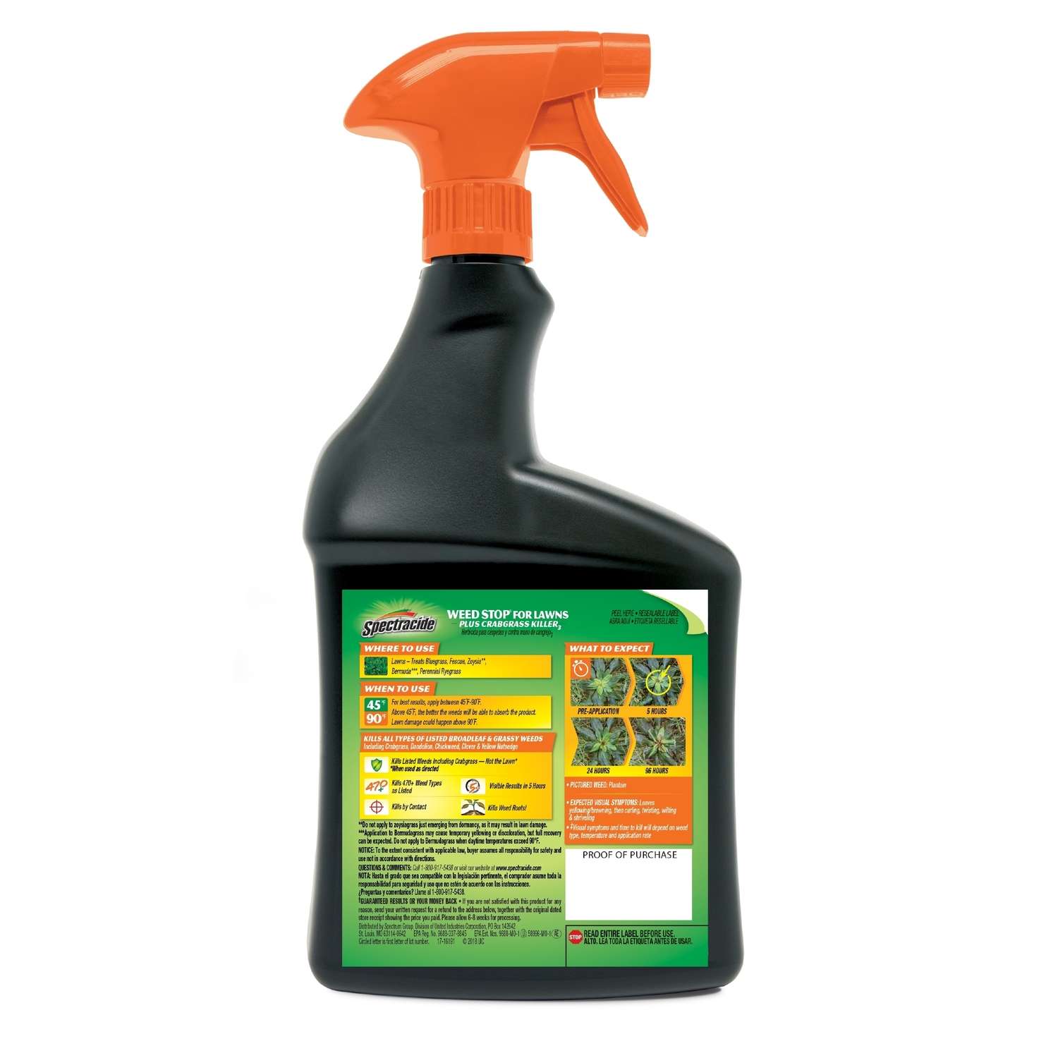 Spectracide Weed Stop Weed and Crabgrass Killer RTU Liquid 32 oz. Ace