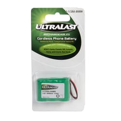 UltraLast Ni-Cad AA 3.6 V 0.6 mAh Cordless Phone Battery 3-1/2AA-ANMH 1 pk