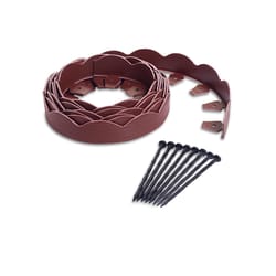 EasyFlex Plastic Red Landscape Edging Kit