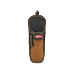 BucketBoss 1 pocket Polyester Utility Knife Sheath 3.75 in. L X 11 in. H Brown/Green