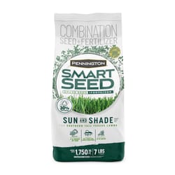 Pennington Smart Seed Mixed Full Sun/Medium Shade Grass Seed and Fertilizer 7 lb