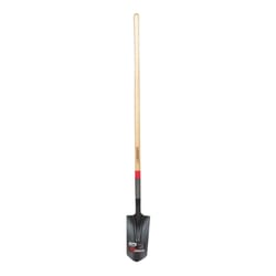 Razor-Back 58.5 in. Steel Digging Shovel Wood Handle
