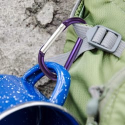 Lucky Line C-Clip Aluminum Assorted Split Carabiner Key Chain