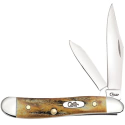 Case Natural Stainless Steel 5 in. Peanut Knife