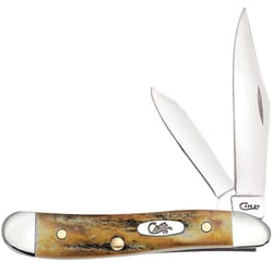 Case Natural Stainless Steel 5 in. Peanut Knife
