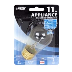 Feit 11 W S14 Specialty Incandescent Bulb E26 (Medium) Clear 1 pk