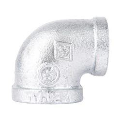 STZ Industries 1-1/4 in. FIP each X 1 in. D FIP Galvanized Malleable Iron Reducing Elbow