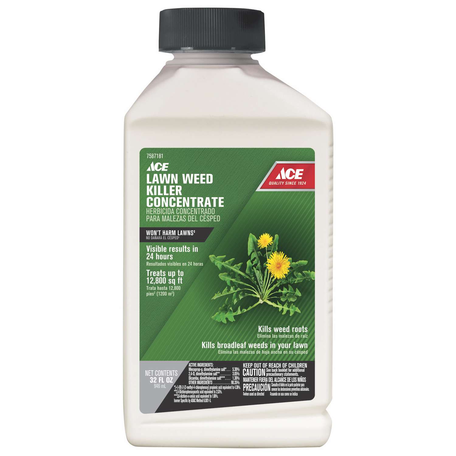 Ace Lawn Weed Killer Concentrate 32 Oz Ace Hardware