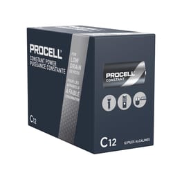 Procell Professional Batteries Procell Constant C Alkaline Batteries 12 pk Boxed