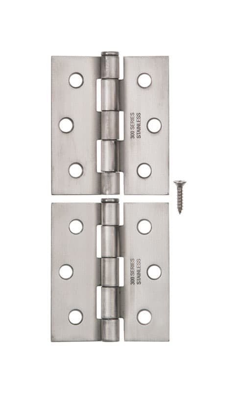 Ace 2-1/2 in. L Stainless Steel Screen Door Hinge 2 pk - 01-3850-160 - Hardware Accessories  sku 01-3850-160