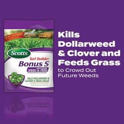 Scotts Turf Builder Bonus S Weed & Feed Southern Lawn Food For Multiple Grass Types 10000 sq ft