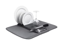 Umbra Charcoal Microfiber Drying Rack w/Mat