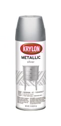 Krylon  Brilliant  Silver  Metallic Spray Paint  11 oz. 