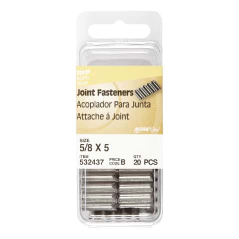 Hillman 1 in. Joint Galvanized Steel Joint Fastener Joint Head Hillman 1 in. Joint Galvanized Steel Joint Fastener Joint Head