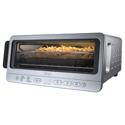 Ninja Metal Black/Silver Toaster Oven w/Air Fry 8 in. H X 17 in. W X 16 in. D