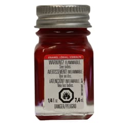 Testors Gloss Dark Red Enamel Paint 0.25 oz