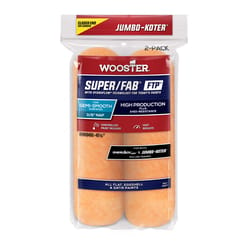 Wooster Super/Fab FTP Knit 6.5 in. W X 3/8 in. Jumbo Paint Roller Cover 2 pk