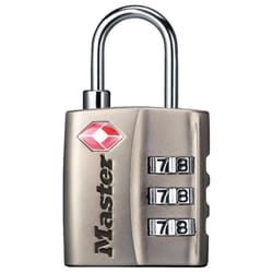 Master Lock 4680DNKL Set Your Own Combination TSA-Approved Luggage Lock 1-5/16 in. H X 3/8 in. W X 1