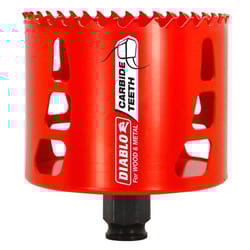Diablo Snap-Lock Plus 3-1/4 in. Carbide Tipped 2-3/8 in. L X 3/8 in. D Hole Saw