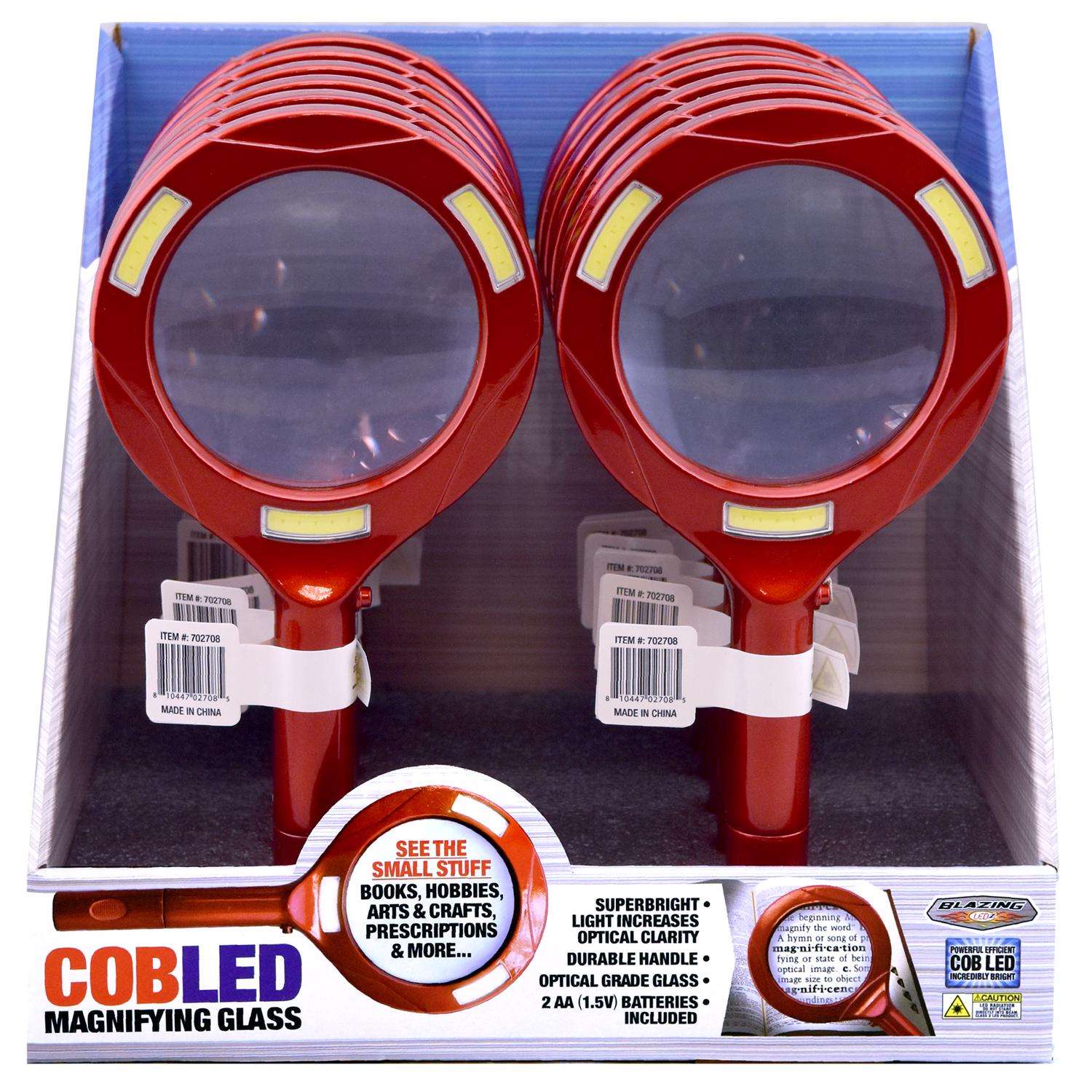 Blazing LEDz Round 2 Times COB LED Magnifier 4.5 in. W Ace Hardware