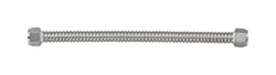 Ace 1 in. FIP X 1 in. D FIP 18 in. Corrugated Stainless Steel Water Heater Supply Line