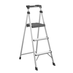 Cosco Lite Solutions 5 ft. H Aluminum Step Ladder Type II 225 lb. capacity