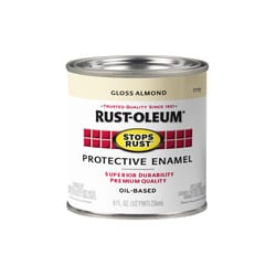 Rust-Oleum Stops Rust Indoor and Outdoor Gloss Almond Oil-Based Protective Paint 0.5 pt