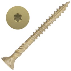 Screw Products AXIS No. 9 X 2 in. L Star Flat Head Structural Screws 1 lb 112 pk