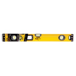 Stanley FatMax 24 in. Aluminum Box Beam Level 3 vial