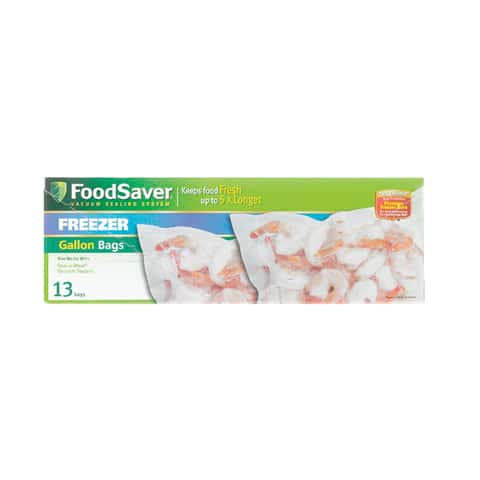 FoodSaver 1 gal Clear Vacuum Freezer Bags 13 pk - Ace Hardware