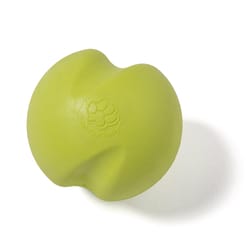 West Paw Zogoflex Green Plastic Jive Ball Dog Toy Extra Small 1 pk