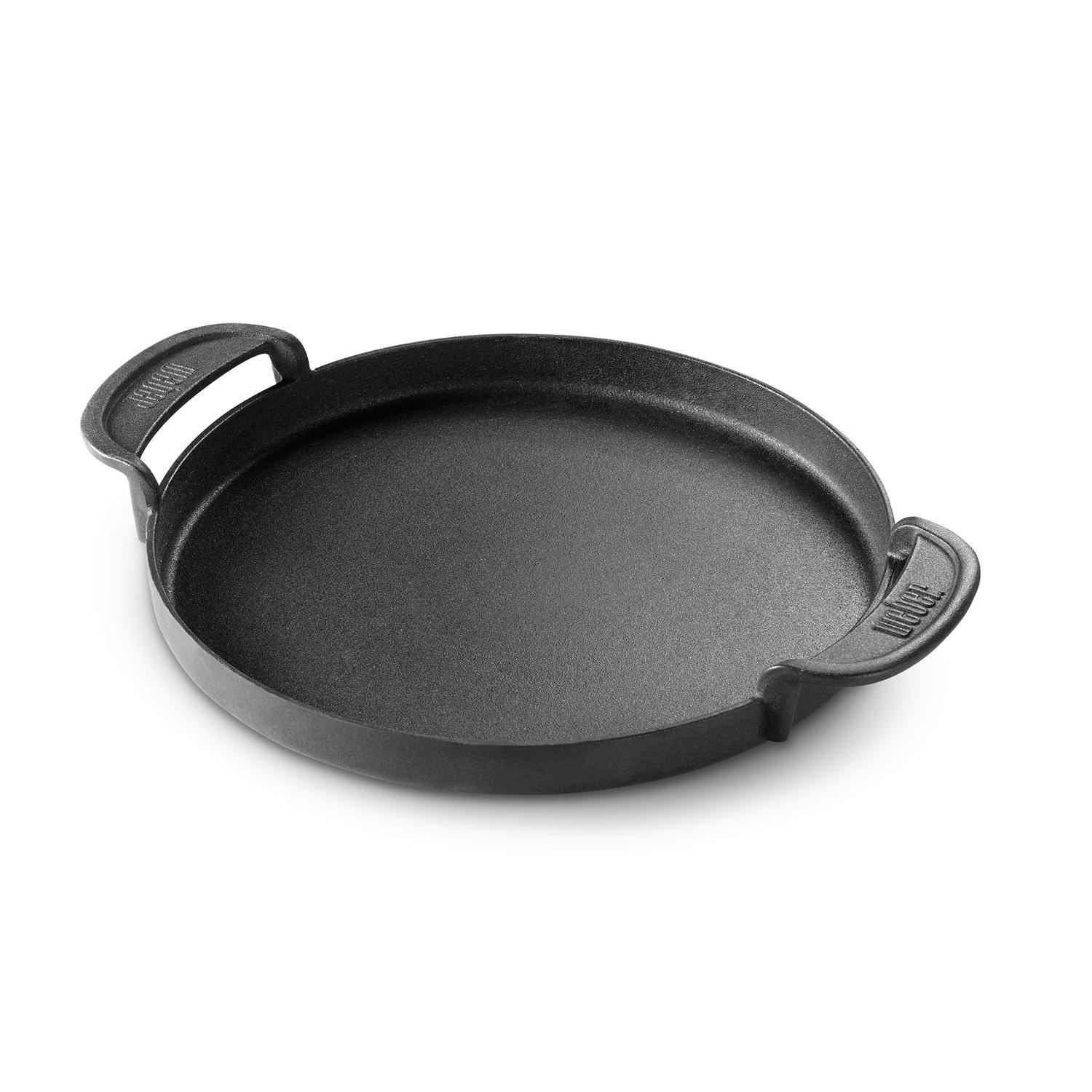 Weber 7606 WEBER CRAFTED Porcelain-Enameled Cast-Iron Wok and Steamer