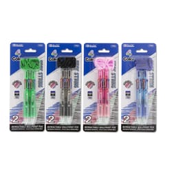 Bazic Products Neck String Multi-Colored Retractable 4-Color Neck Pen 1 pk