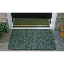 GrassWorx Clean Machine 36 in. W X 24 in. L Evergreen Flair Astroturf Door Mat