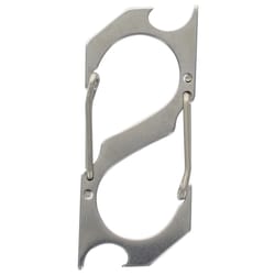 HILLMAN Metal Silver Carabiner