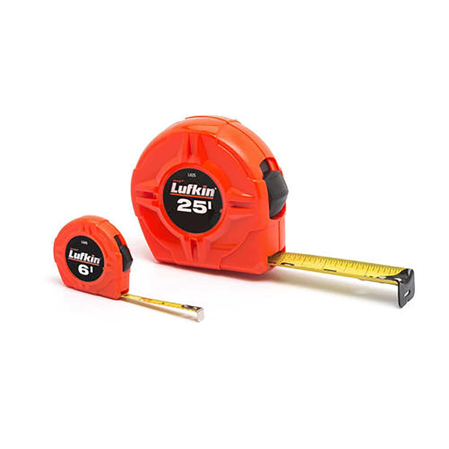 Lufkin 25 and 6 ft. L Tape Measure Set Orange 2 pc. Ace Hardware