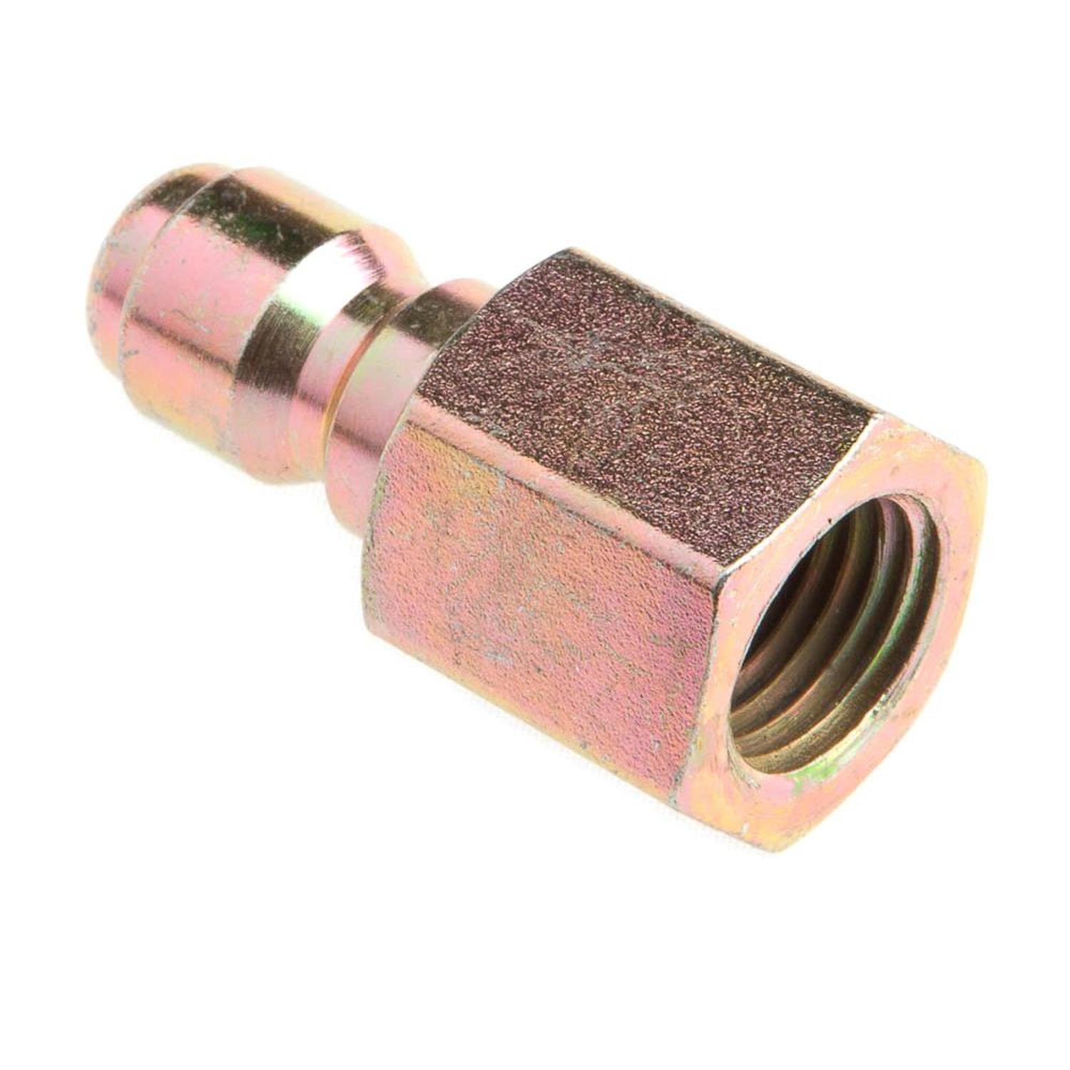 Forney Brass Air Coupler 1/4 in. Female X 1/4 in. 1 pc