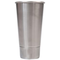 Mad Man 18 oz Silver Stainless Steel Beer Mug