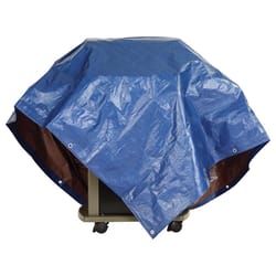 Ace 10 ft. W X 12 ft. L Medium Duty Polyethylene Tarp Blue/Brown